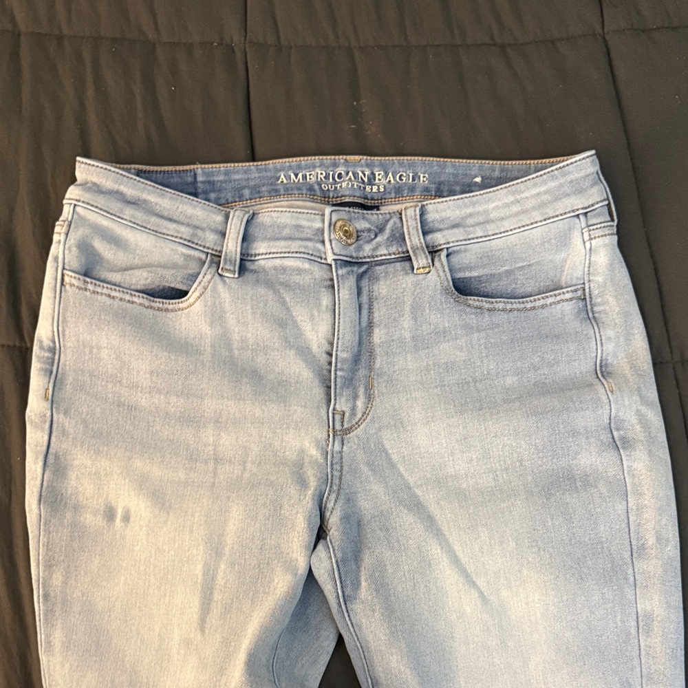 American Eagle Outfitters Light Wash Women's Skinny Jeans